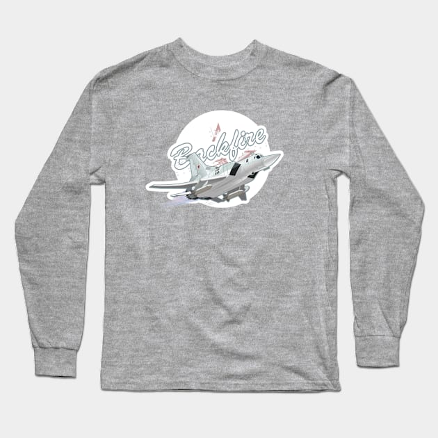 Cartoon bomber Long Sleeve T-Shirt by Mechanik